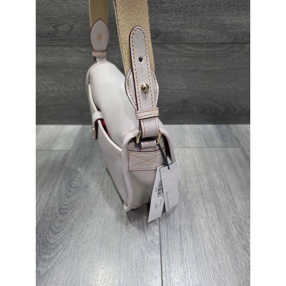 Dooney & Bourke Florentine Leather Bucket Bag Purse Ecru bag B000554 - Picture 10 of 12